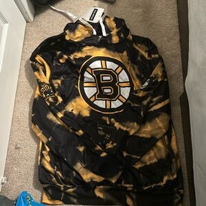Boston Bruins tie dye size medium hoodie